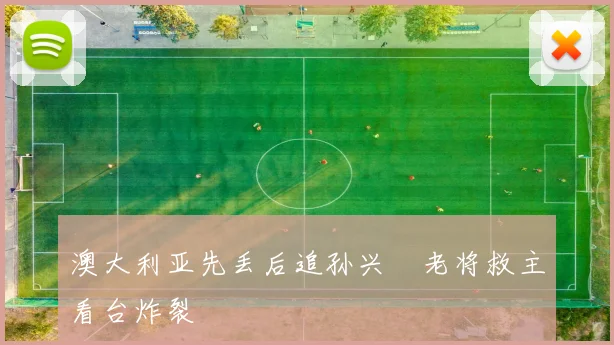 澳大利亚先丢后追孙兴慜老将救主看台炸裂